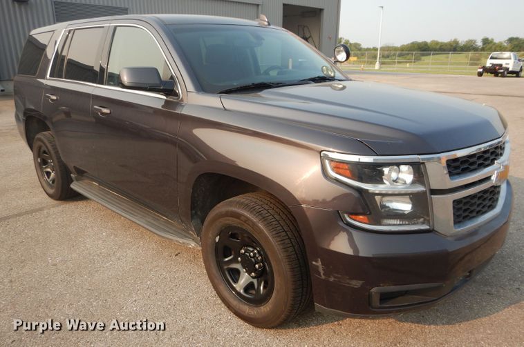 image for item DH2551 2016 Chevrolet Tahoe Police SUV