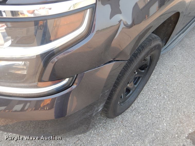 image for item DH2551 2016 Chevrolet Tahoe Police SUV