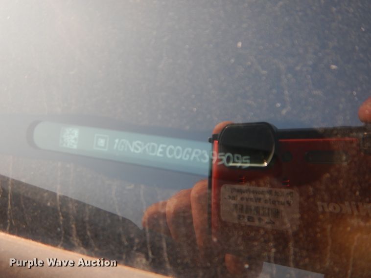 image for item DH2551 2016 Chevrolet Tahoe Police SUV