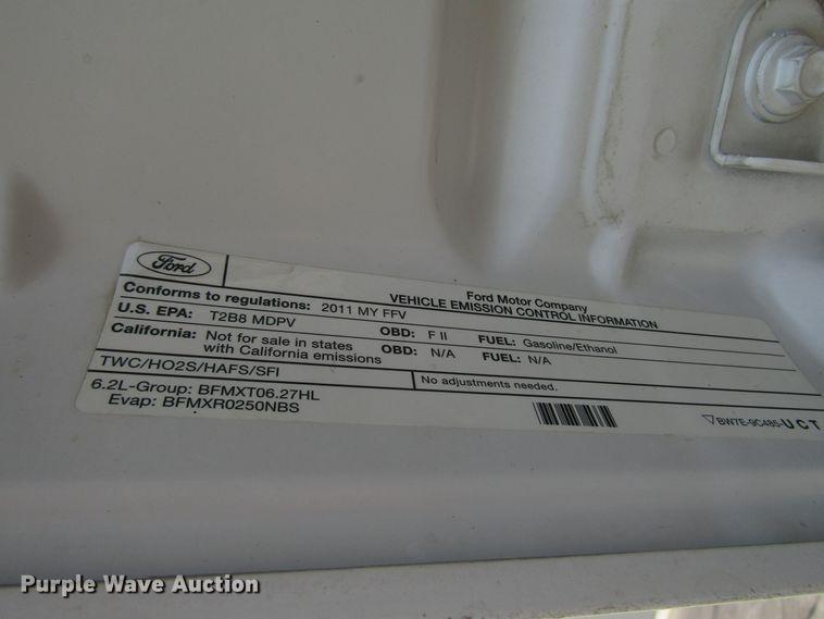 image for item DH2559 2011 Ford F250 Super Duty SuperCab pickup truck