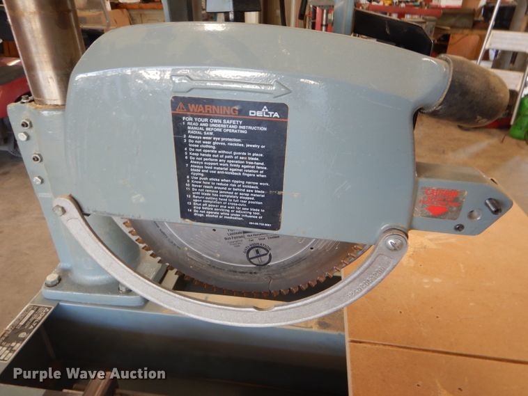 image for item FG9772 Delta radial arm saw
