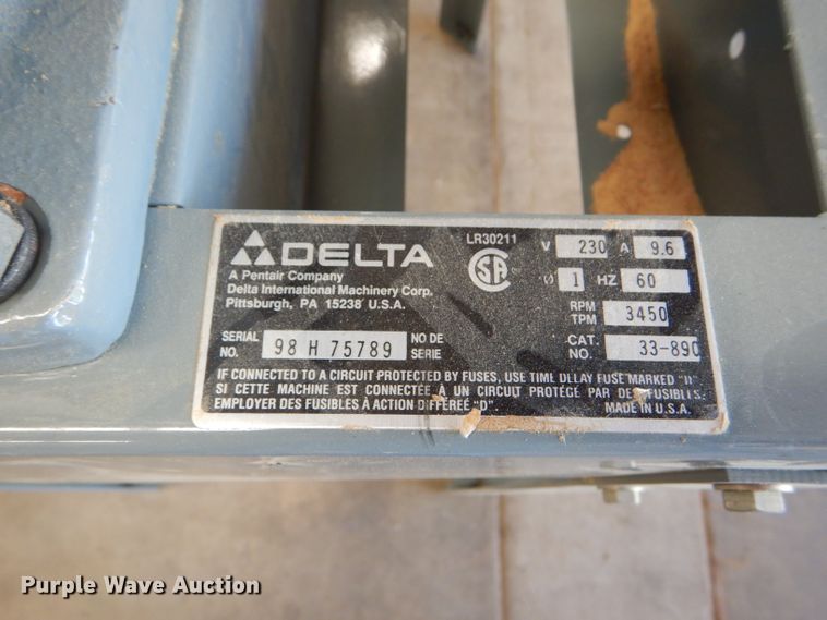 image for item FG9772 Delta radial arm saw
