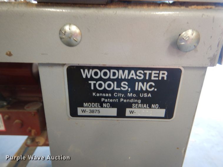 image for item FG9774 Woodsmaster Tool W-3875 drum sander