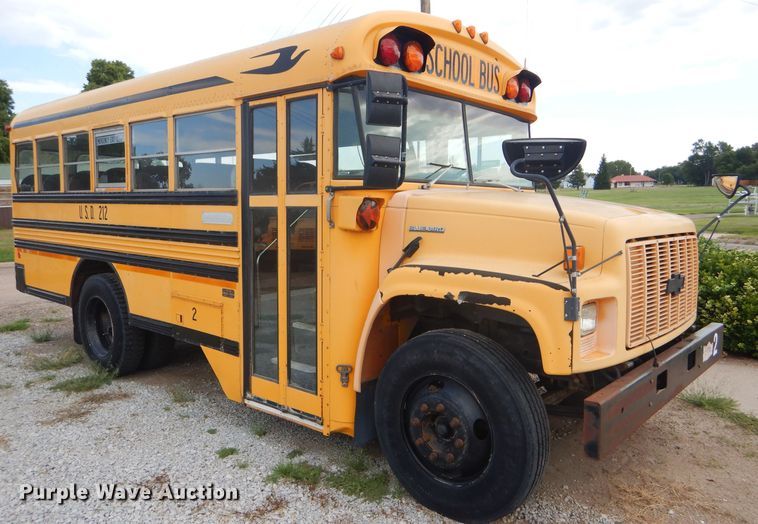 image for item FG9814 1994 Chevrolet Blue Bird school bus