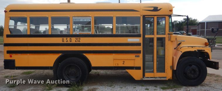 image for item FG9814 1994 Chevrolet Blue Bird school bus