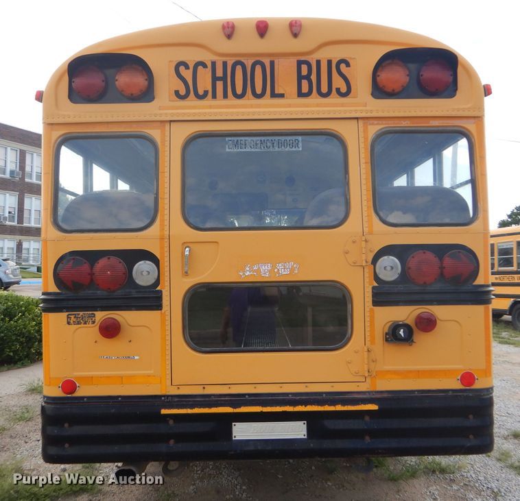 image for item FG9814 1994 Chevrolet Blue Bird school bus