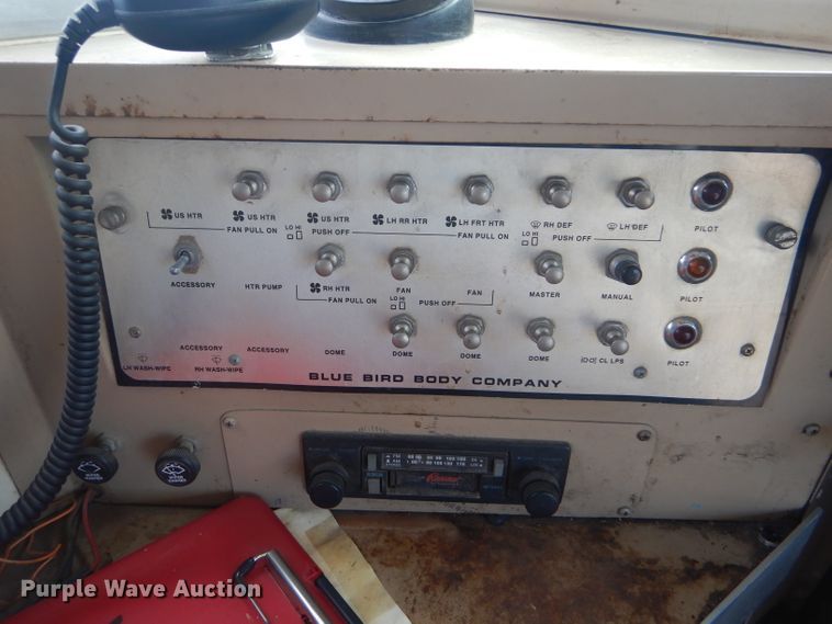 image for item FG9814 1994 Chevrolet Blue Bird school bus