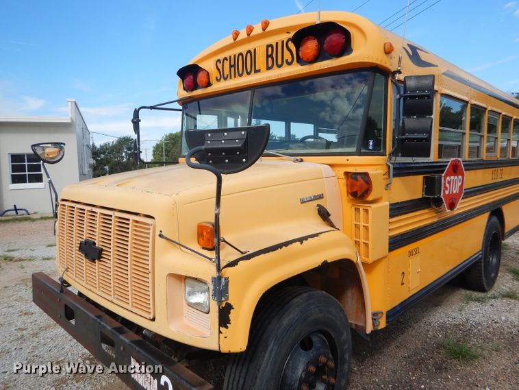 image for item FG9814 1994 Chevrolet Blue Bird school bus