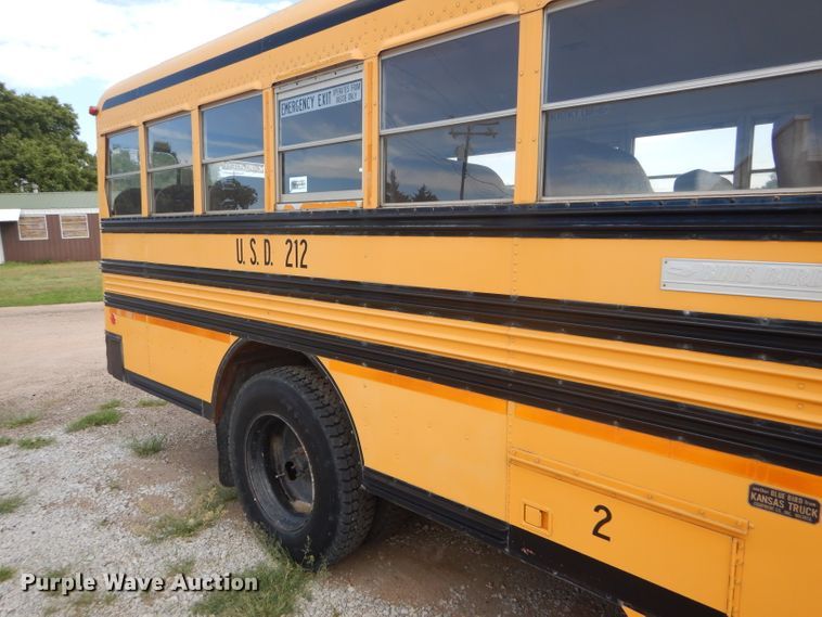 image for item FG9814 1994 Chevrolet Blue Bird school bus