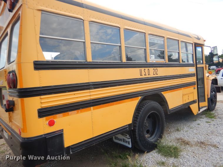 image for item FG9814 1994 Chevrolet Blue Bird school bus