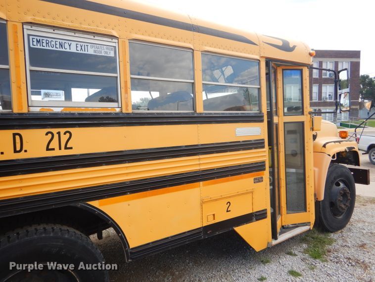 image for item FG9814 1994 Chevrolet Blue Bird school bus