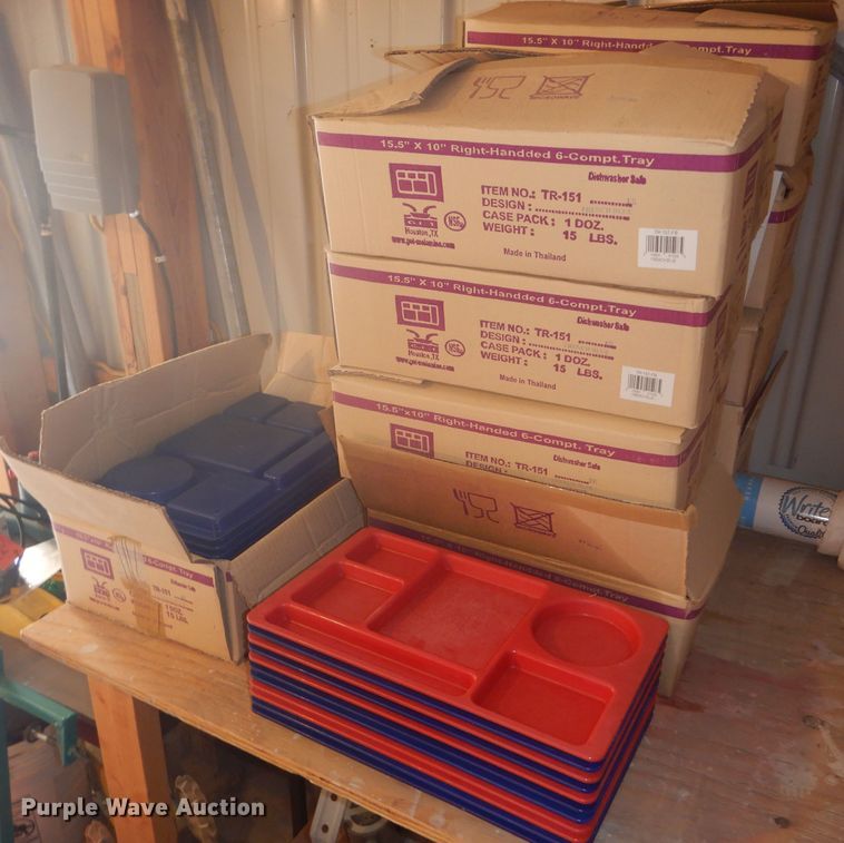 image for item FG9819 Approximately 120 cafeteria trays