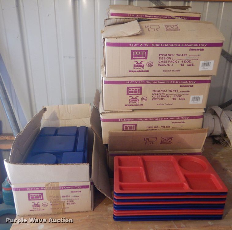 image for item FG9819 Approximately 120 cafeteria trays