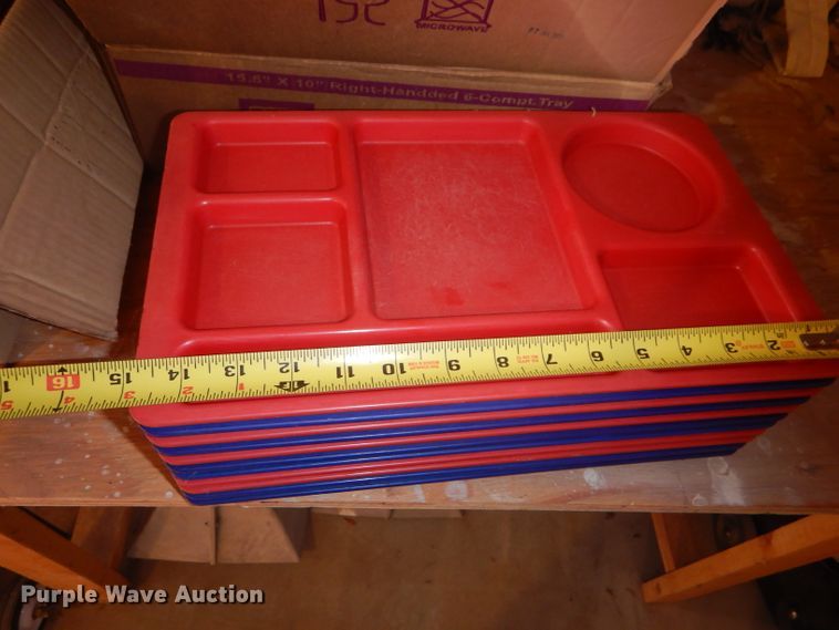 image for item FG9819 Approximately 120 cafeteria trays