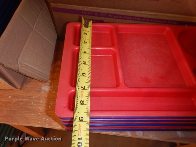image for item FG9819 Approximately 120 cafeteria trays
