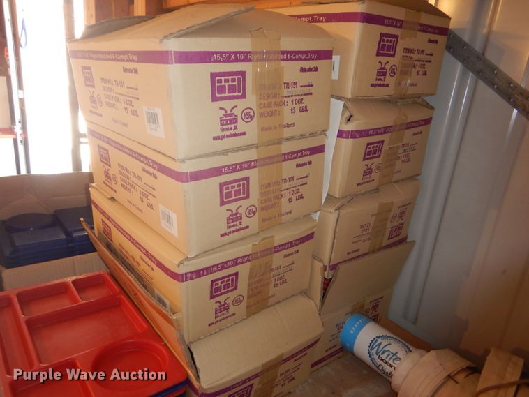 image for item FG9819 Approximately 120 cafeteria trays