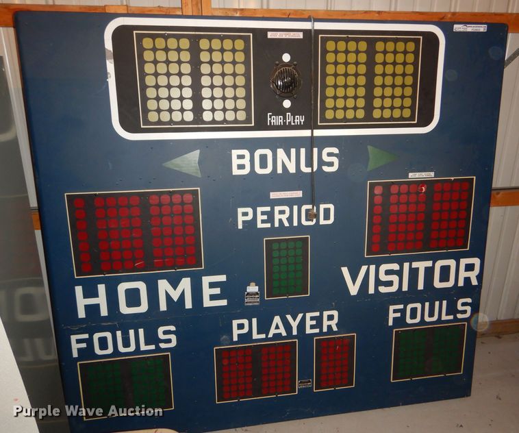 image for item FG9822 Fair Play BB-6200 basketball score board