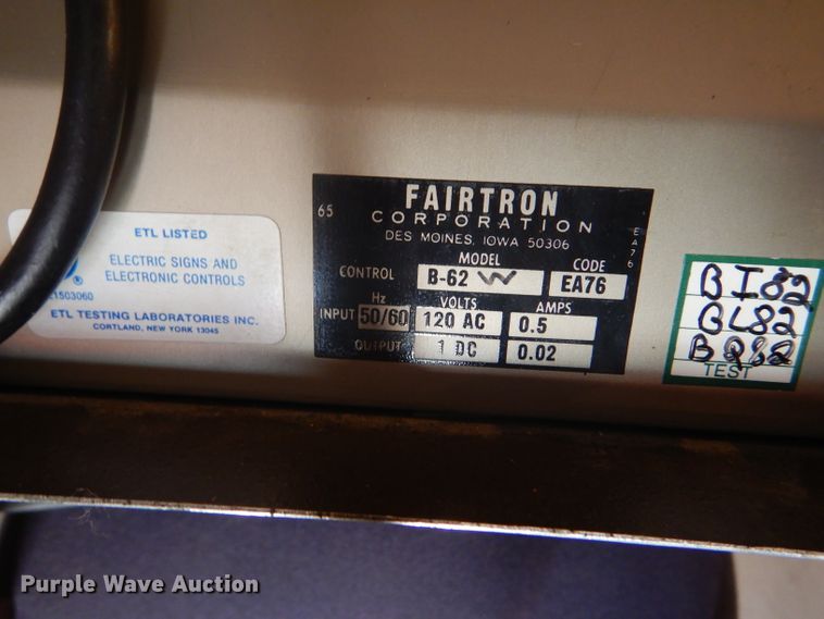 image for item FG9822 Fair Play BB-6200 basketball score board