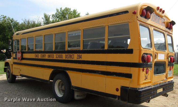 image for item FO9341 1996 Ford B800 school bus