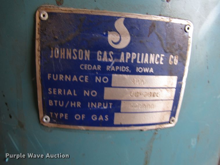 image for item FO9345 Johnson Foundary furnace