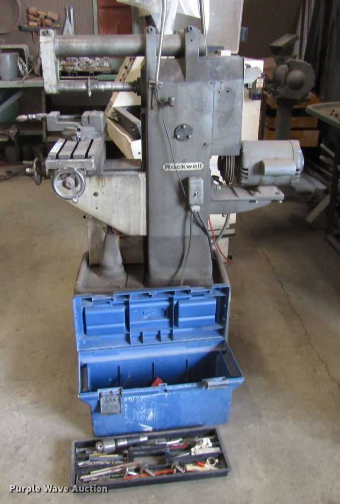 image for item FO9346 Rockwell 21-120 horizontal/vertical mill