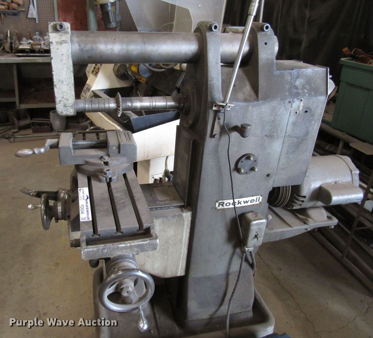 image for item FO9346 Rockwell 21-120 horizontal/vertical mill