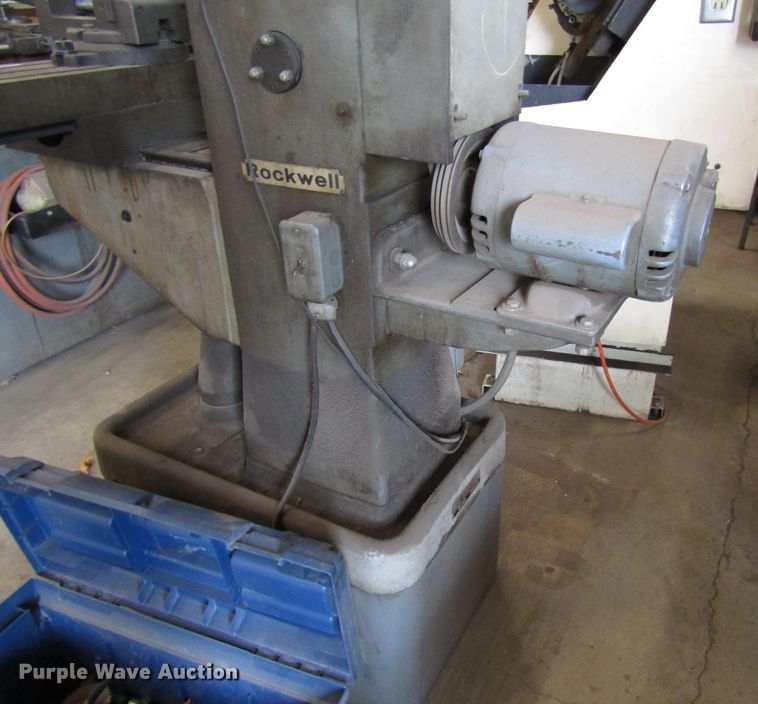 image for item FO9346 Rockwell 21-120 horizontal/vertical mill