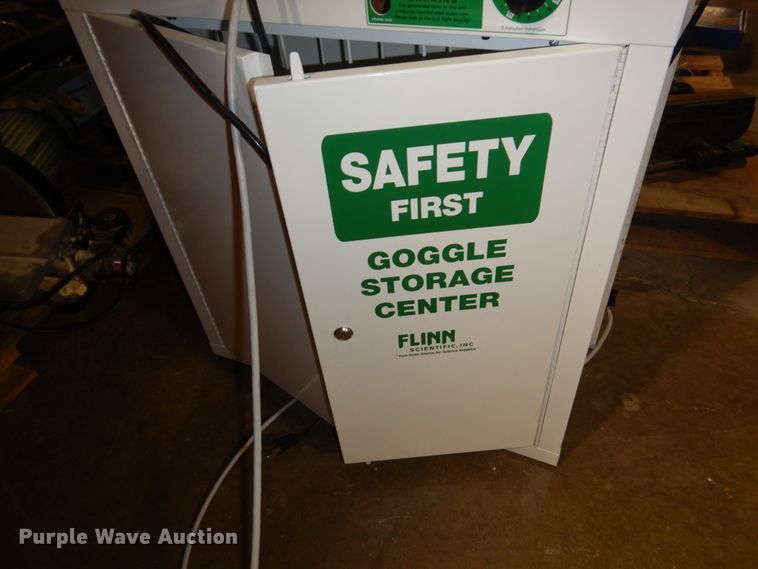 (2) safety goggle storage in Des Moines, IA Item FU9453 sold