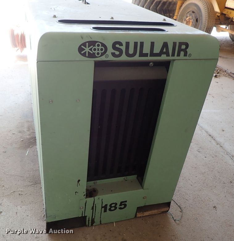 image for item GB9364 Sullair 185 air compressor