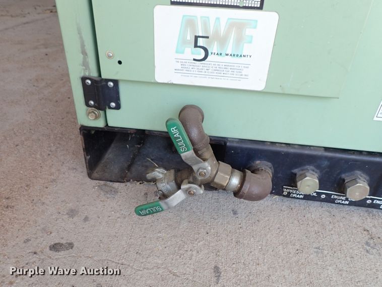 image for item GB9364 Sullair 185 air compressor