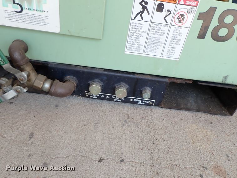 image for item GB9364 Sullair 185 air compressor