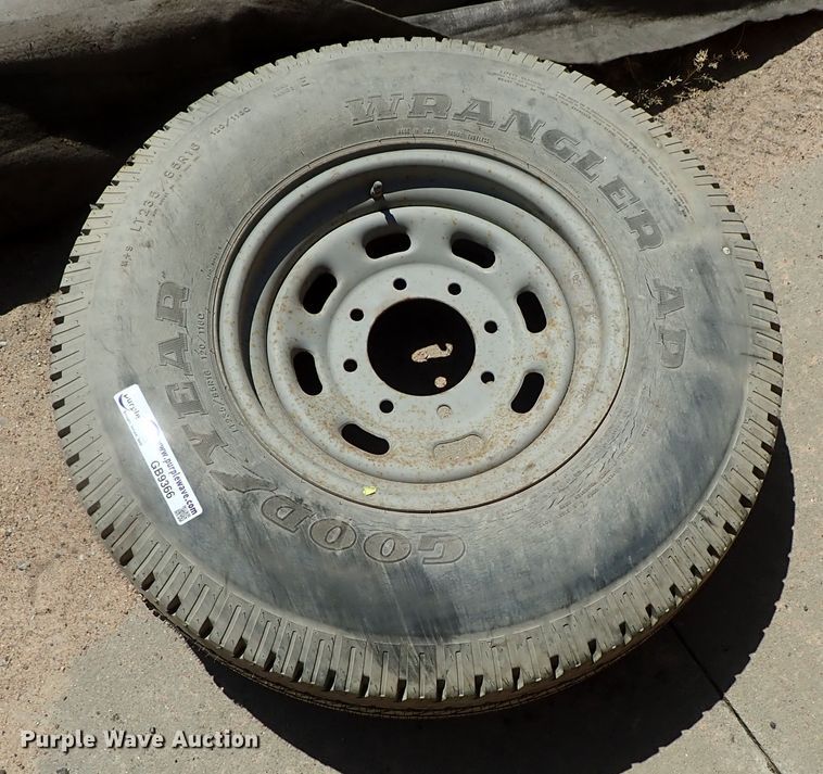 image for item GB9366 Goodyear 235/85R16 tire and wheel