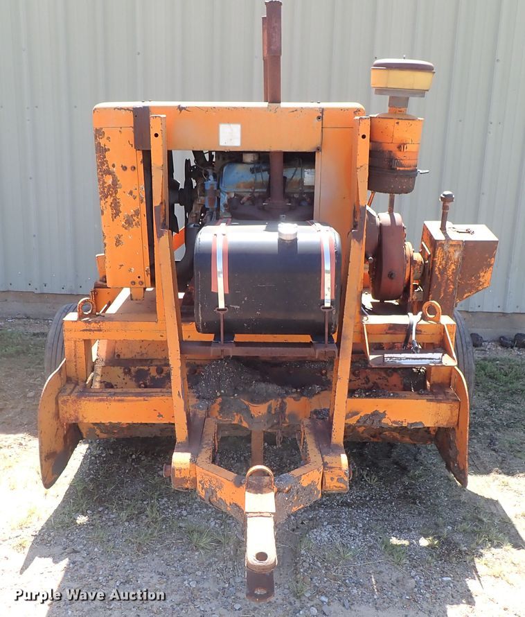 image for item GB9368 Wausau RT8A asphalt shilling rotary tiller