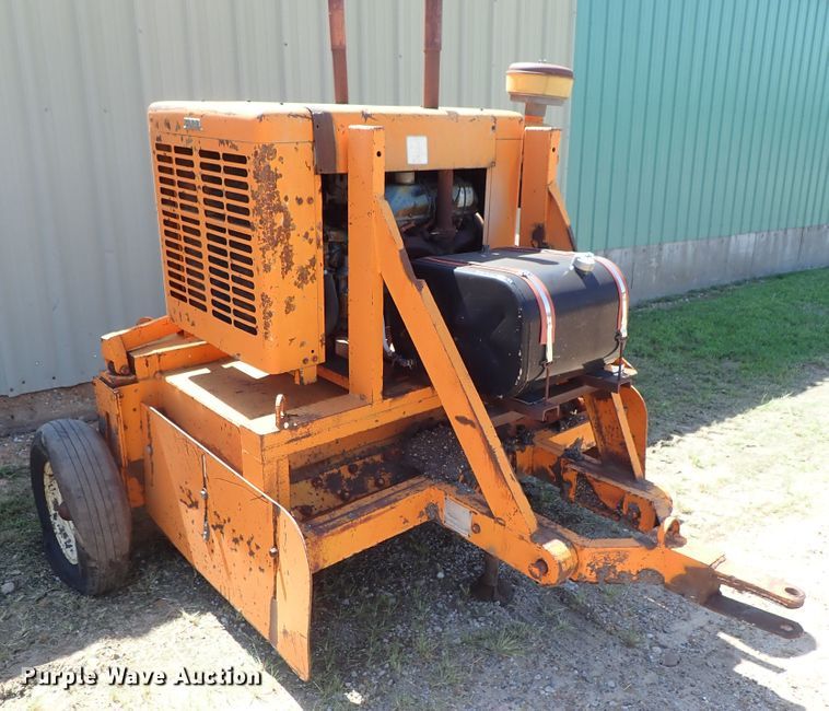 image for item GB9368 Wausau RT8A asphalt shilling rotary tiller