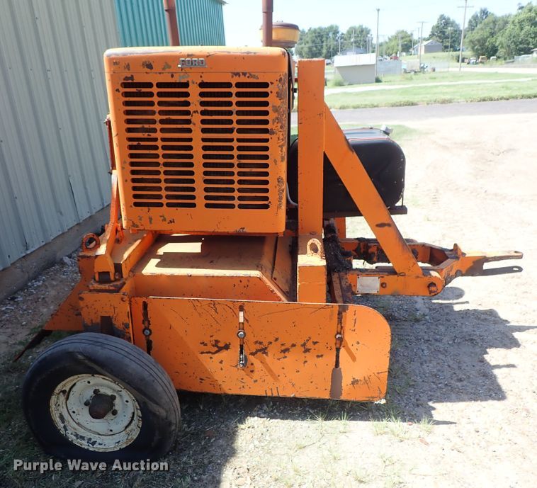 image for item GB9368 Wausau RT8A asphalt shilling rotary tiller