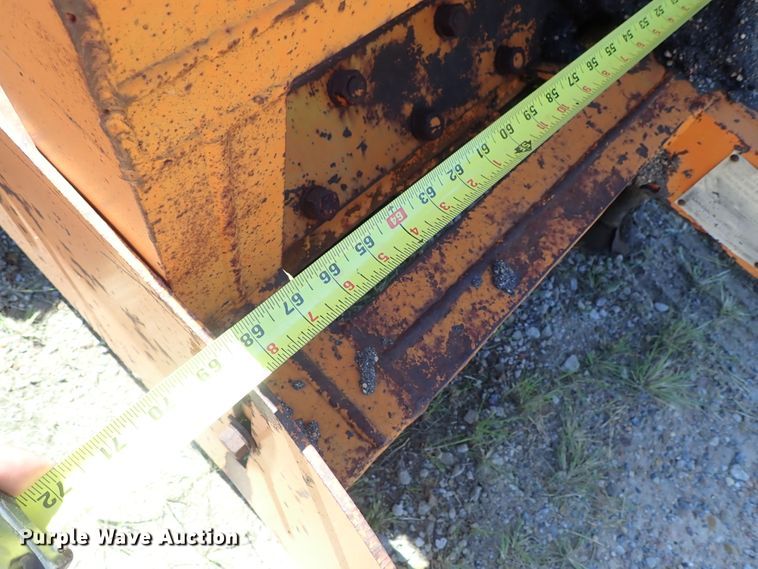 image for item GB9368 Wausau RT8A asphalt shilling rotary tiller