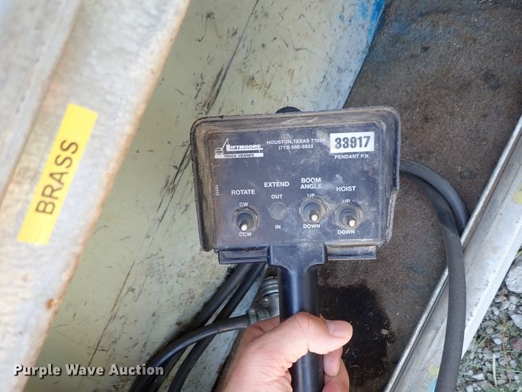 image for item GB9370 Utility bed with crane