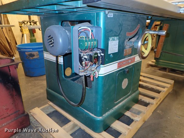 image for item GB9412 Powermatic 72 table saw