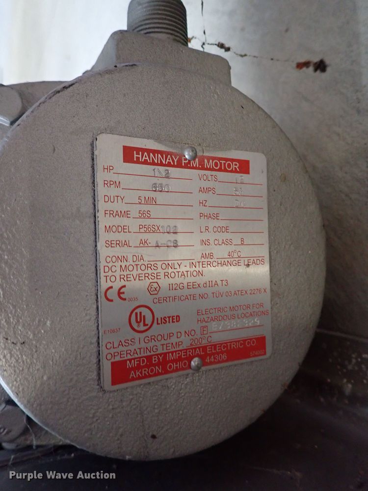 image for item GB9433 Hannay hose reel