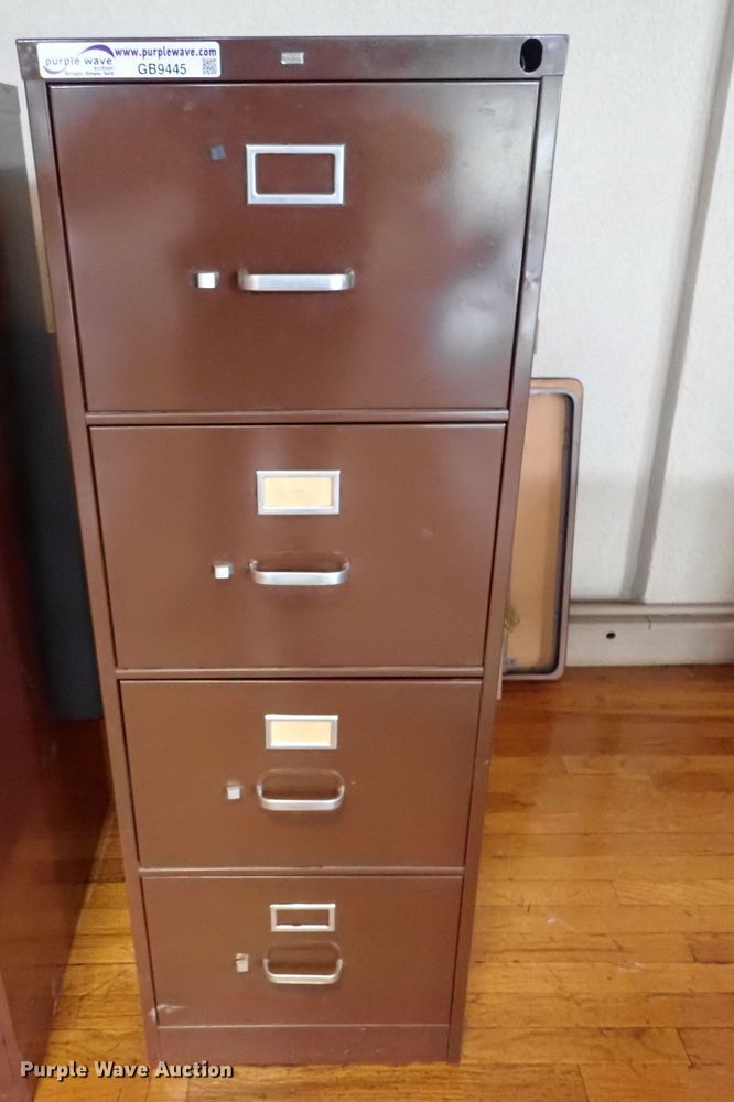 image for item GB9445 (3) filing cabinets
