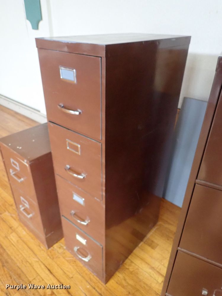 image for item GB9445 (3) filing cabinets