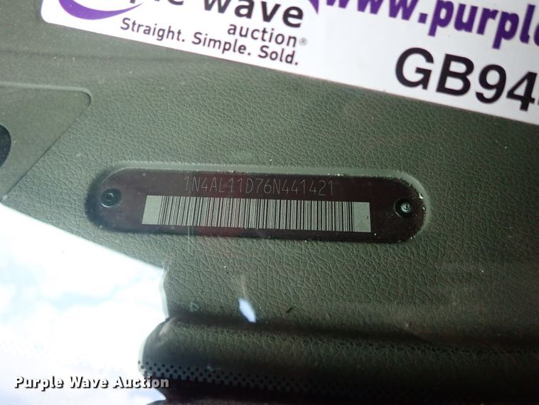 image for item GB9449 2006 Nissan Altima