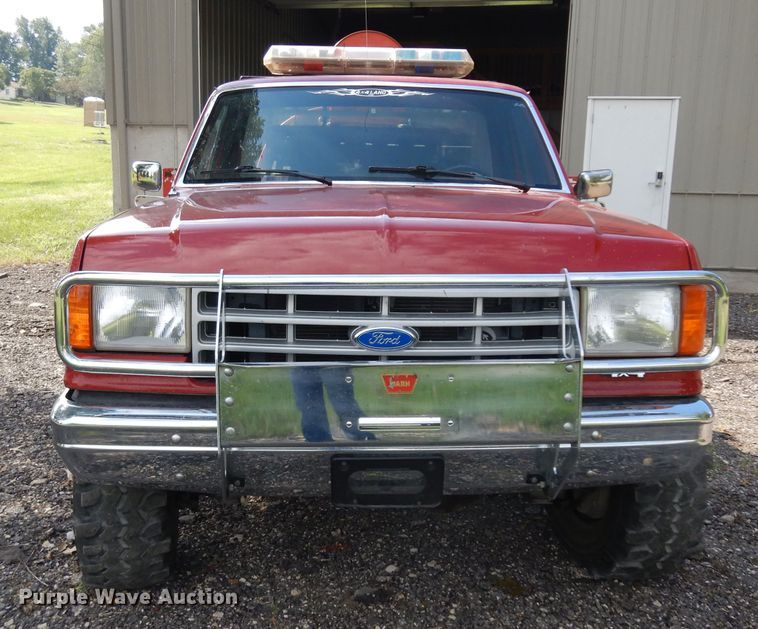 image for item GG9140 1990 Ford F350 brush fire truck