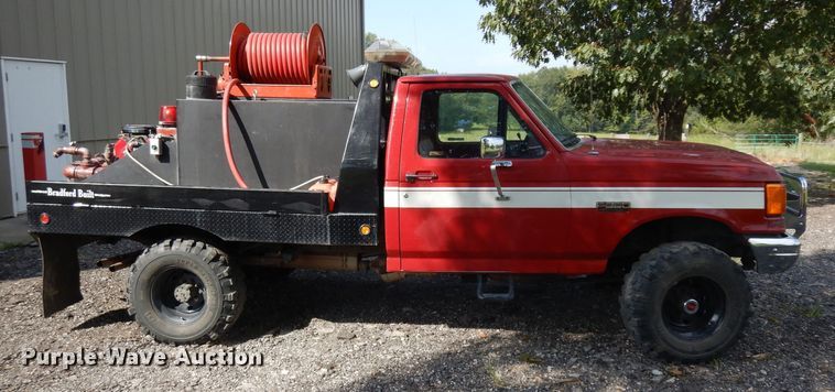 image for item GG9140 1990 Ford F350 brush fire truck
