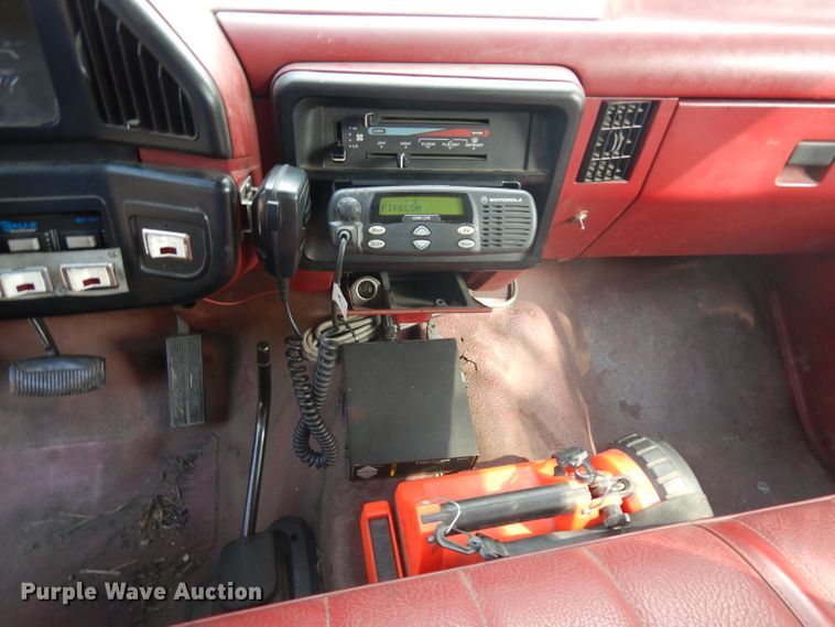 image for item GG9140 1990 Ford F350 brush fire truck