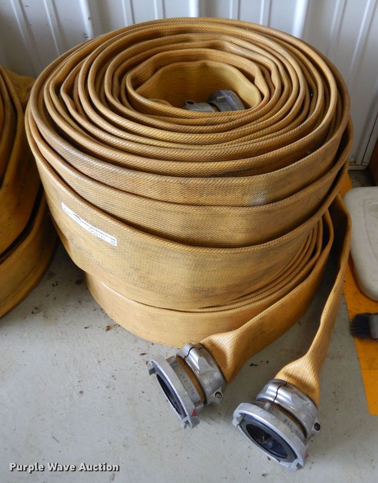 image for item GG9141 (3) 50'L x 6" diameter hoses