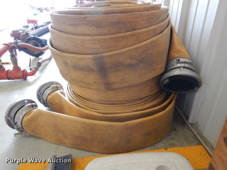 image for item GG9141 (3) 50'L x 6" diameter hoses