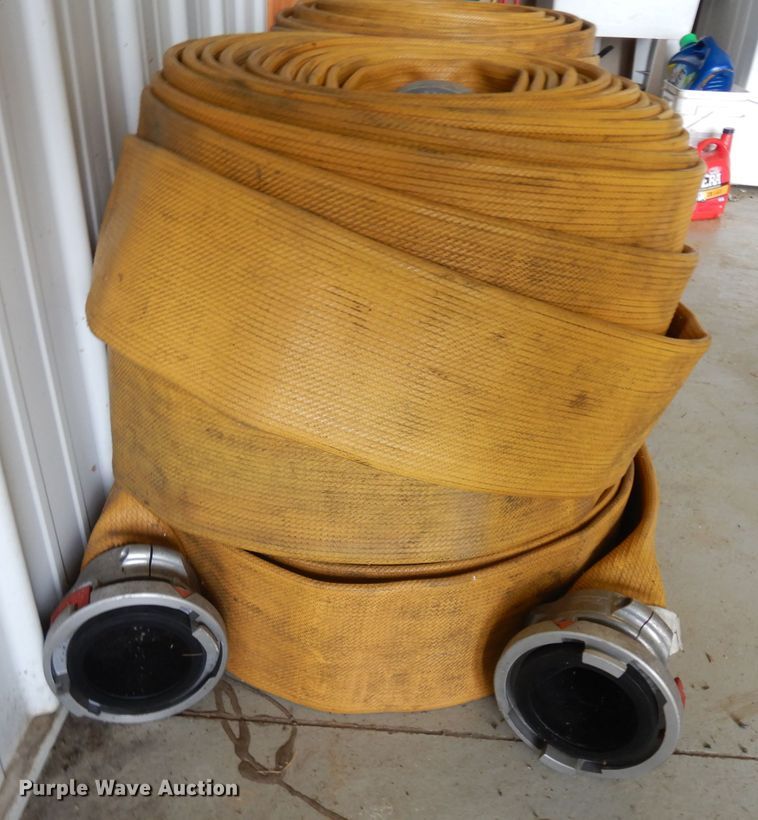 image for item GG9142 (3) 50'L x 6" diameter hoses