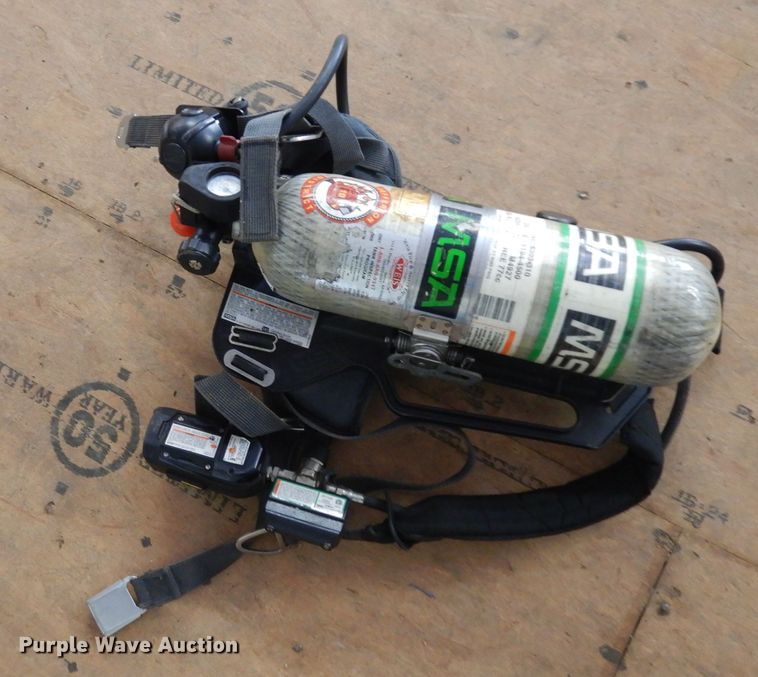 image for item GG9150 (9) MSA Firehawk packs/bottles