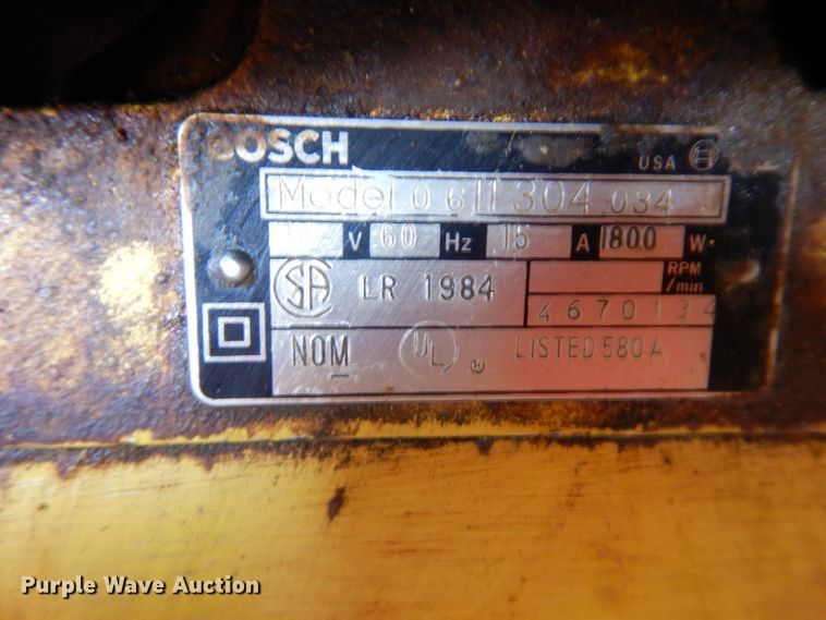 image for item GG9161 Bosch G11304034 jack hammer